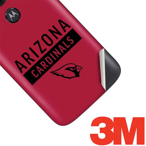 NFL Arizona Cardinals Red Performance Series Moto E5 Play Skin